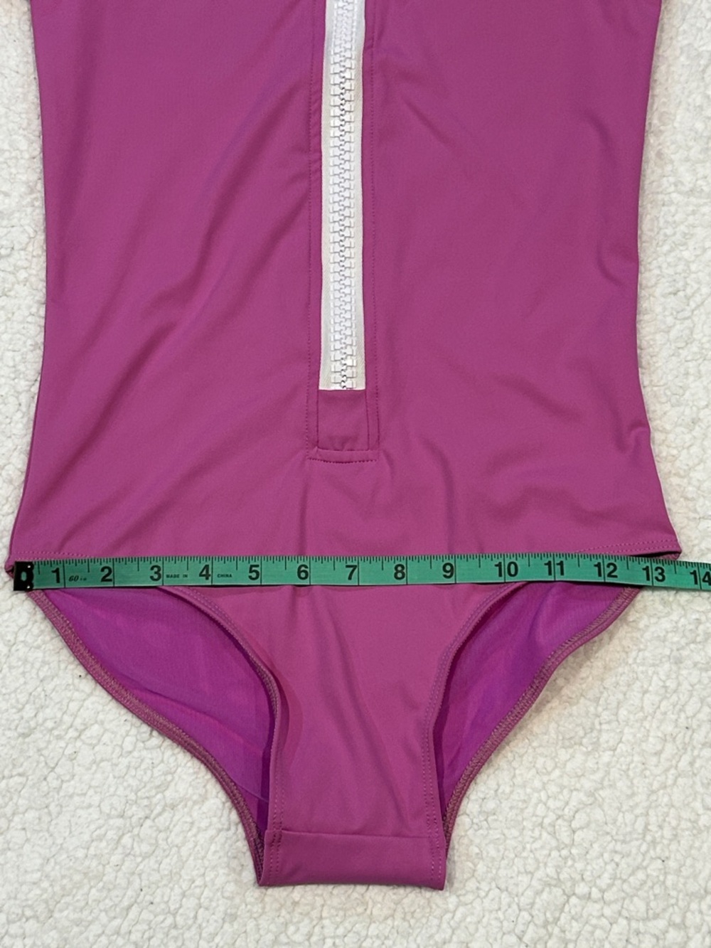Free People Watskin Ryann UV Protection One-Piece Surf Suit Small Wineberry Pink - Picture 14 of 15